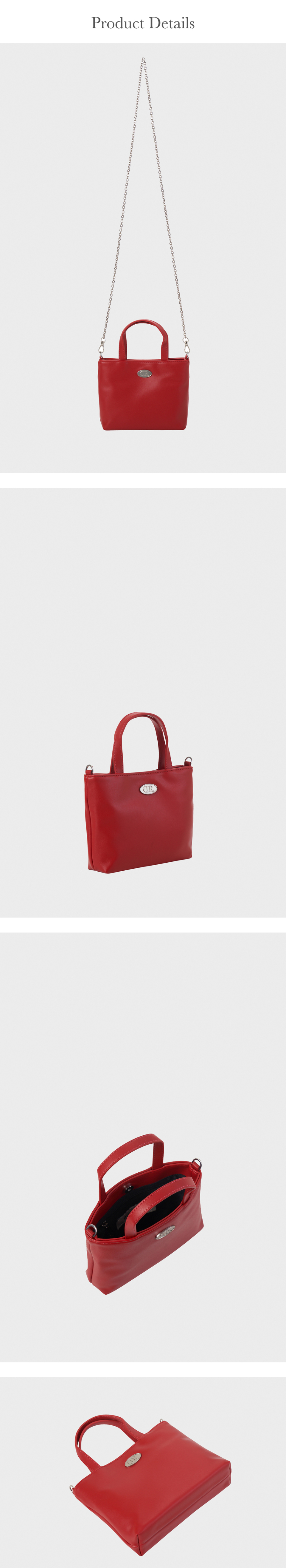 MUSINSA | DUMARO Dion Small Two Way Crossbody Bag / Red