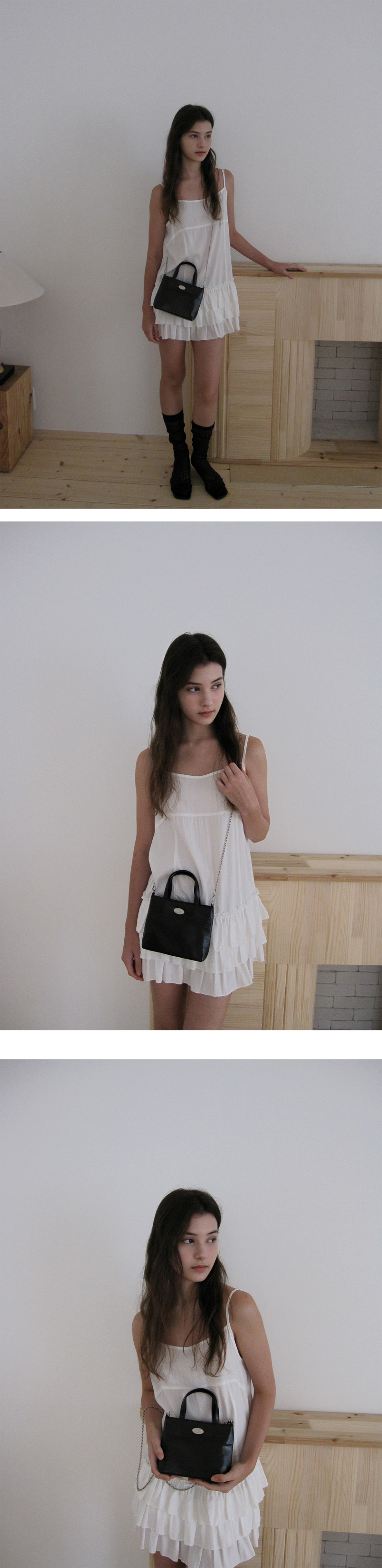 ★ dumaro★ Dion Small Two Way Crossbody Bag Silver Dion Sm MUSINSA | DUMARO Dion Small Two Way Crossbody Bag / Silver