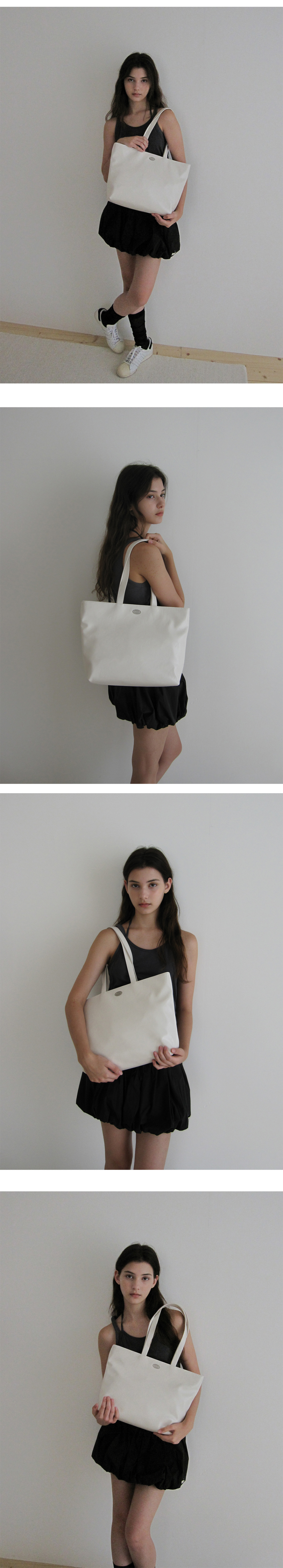 MUSINSA | DUMARO Dion Big Shoulder Bag / Ivory
