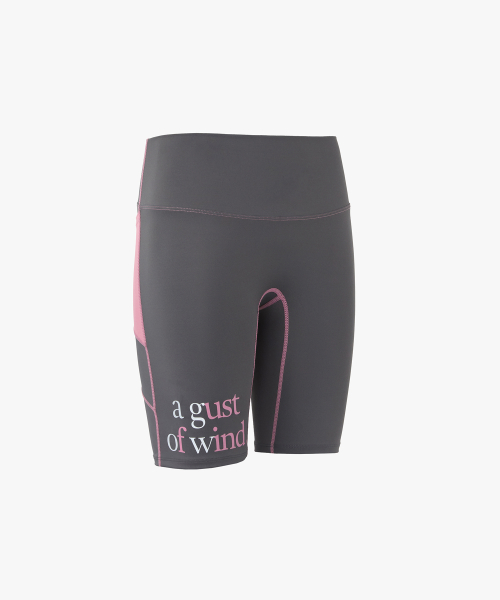 Женские тайтсы L1 Half (Grey/Pink)