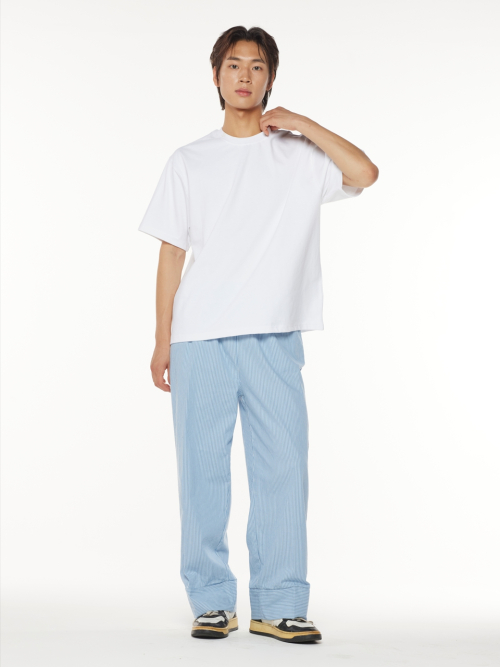 Полосатые пижамные брюки (Light Blue)