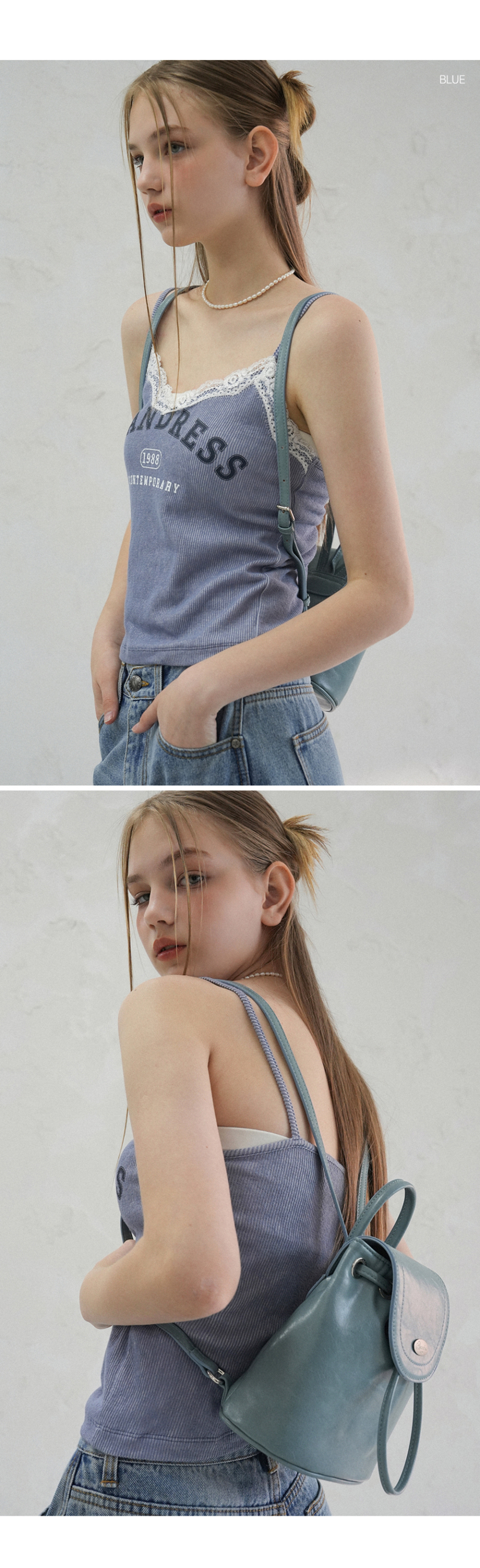 ★2024SS新作★AVANDRESS★Leather Mini Backpack Designer fashion, Seoul-fully created | W Concept
