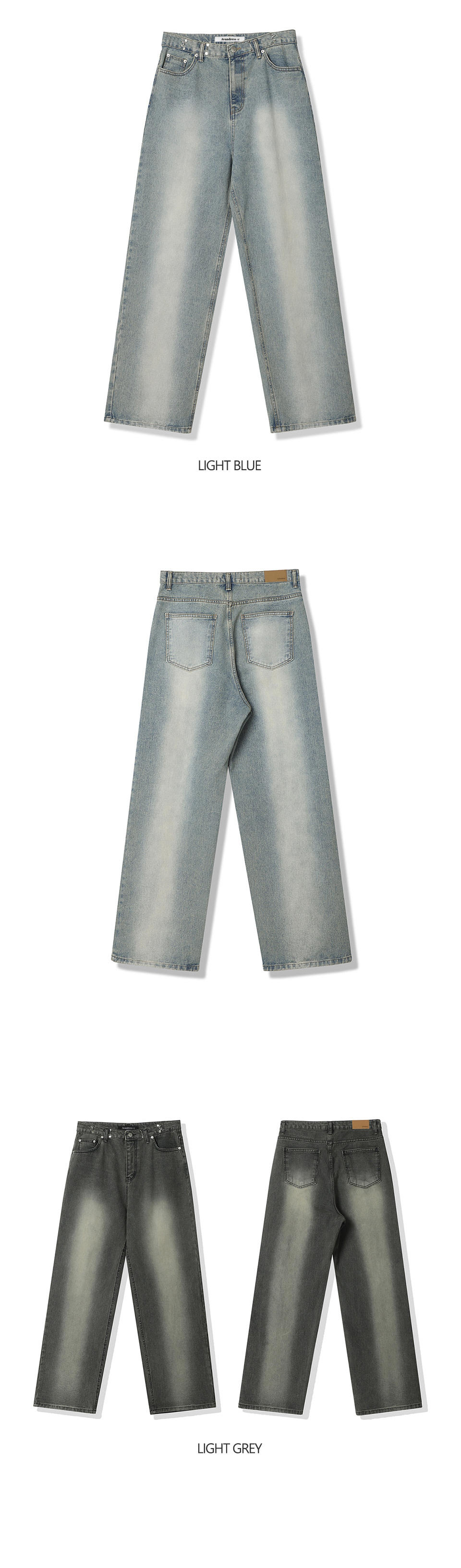 【AVANDRESS】BUCKLE WIDE DENIM PANTS WASHING 2色 ☆TWICE モモ☆AVANDRESS☆送料込み☆BUCKLE WIDE DENIM PANTS