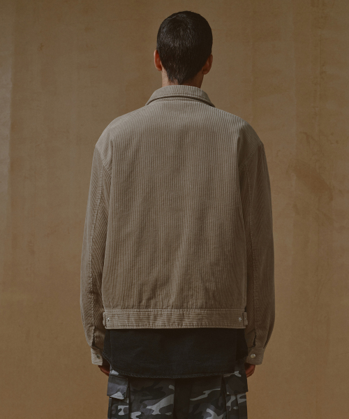 Вельветовая рабочая куртка 8W [Beige]