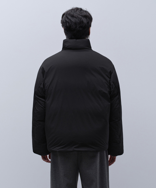 Минималистичный короткий пуховик [Black]
