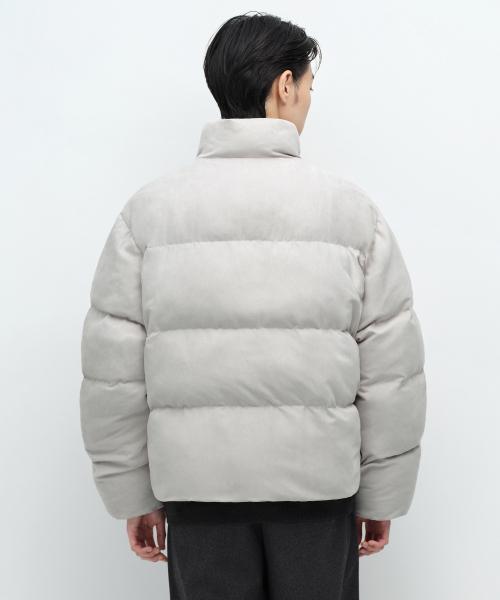 Стёганый пуховик Daily Puffer Synthetic Suede Dusty Cream