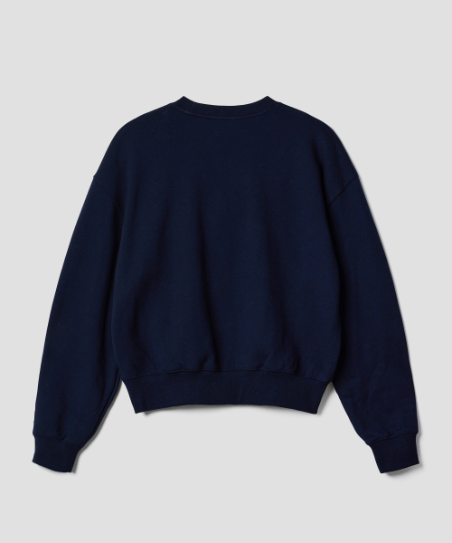 ESSENTIAL LOGO SWEATSHIRT_NAVY