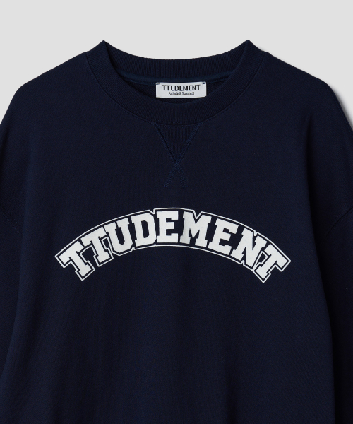 ESSENTIAL LOGO SWEATSHIRT_NAVY