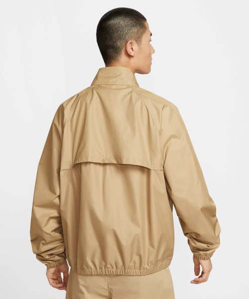 Куртка NIKE Club Fleece Full-Zip M - бежевый/белый / HV1140-297