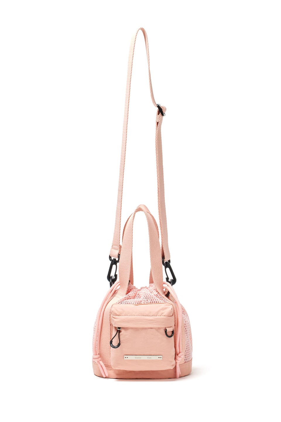 MUSINSA | MATIN KIM ONE POCKET MESH MINI BAG IN BLACK
