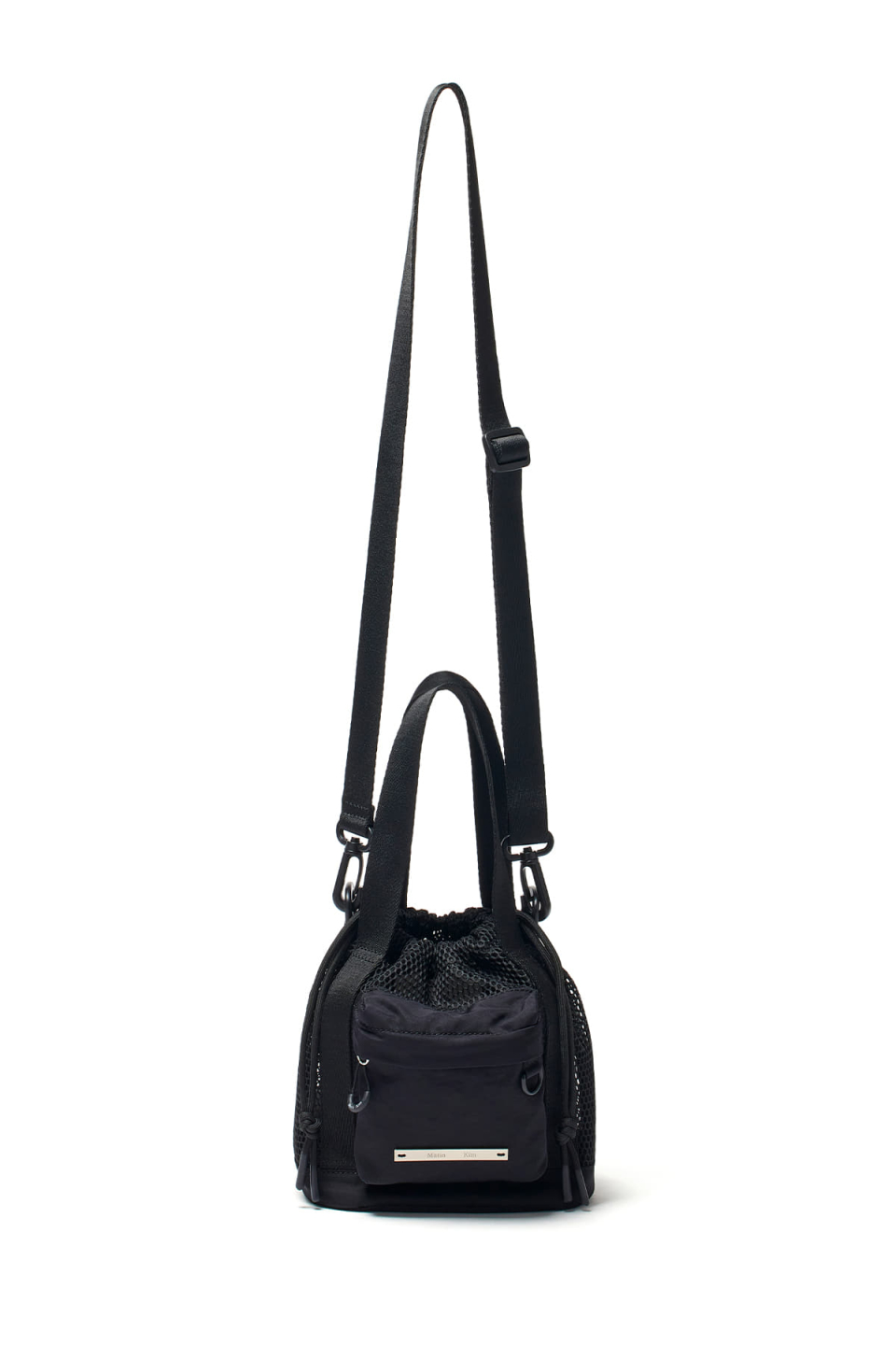 ONE POCKET MESH MINI BAG IN BLACK – Matin Kim