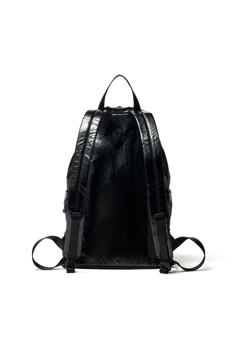 無料配送 ★ Matin Kim ★ LOGO TAPING GLOSSY BACK PACK MUSINSA公式 | MATIN KIM LOGO TAPING GLOSSY BACK PACK IN BLACK