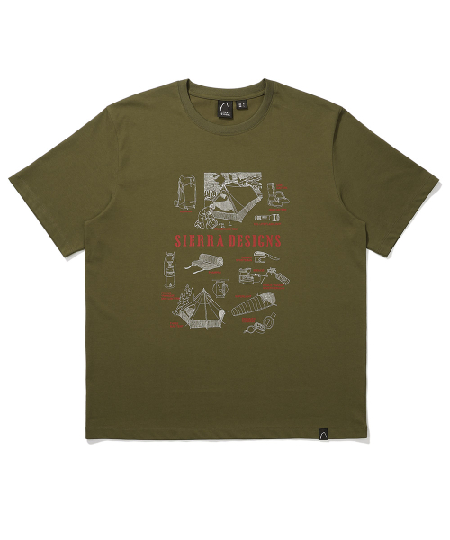 Футболка Gear Archive CHILL-LITE с коротким рукавом KHAKI
