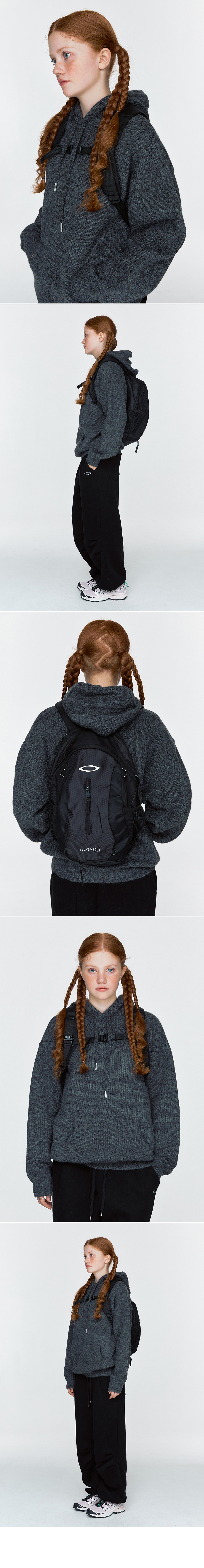 MUSINSA | NOIAGO NOI1233 Multi Logo Backpack (Pink)