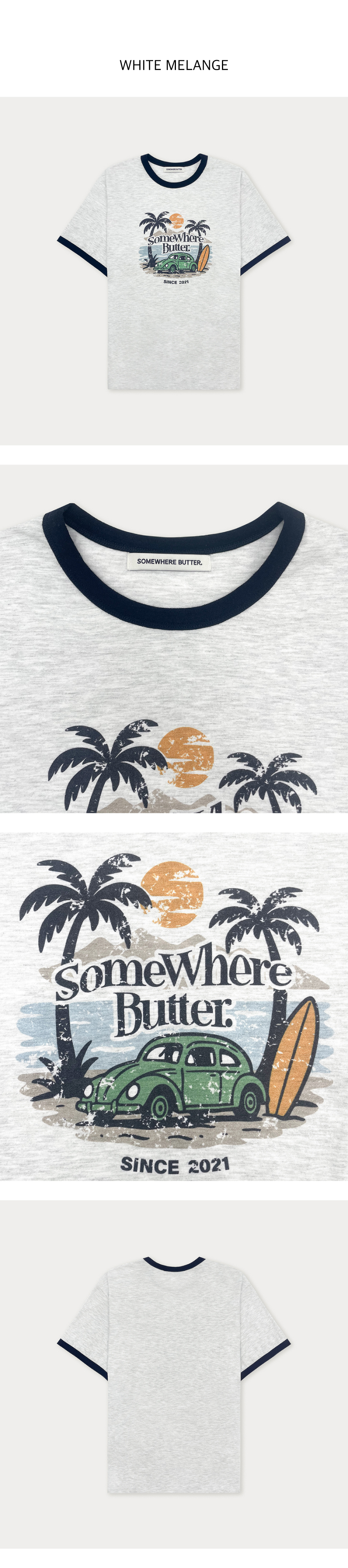 [SOMEWHERE BUTTER]★25SS★Vintage Car Wave Logo Over-Fit Top MUSINSA | SOMEWHEREBUTTER Vintage Car Wave Logo Over-Fit Top