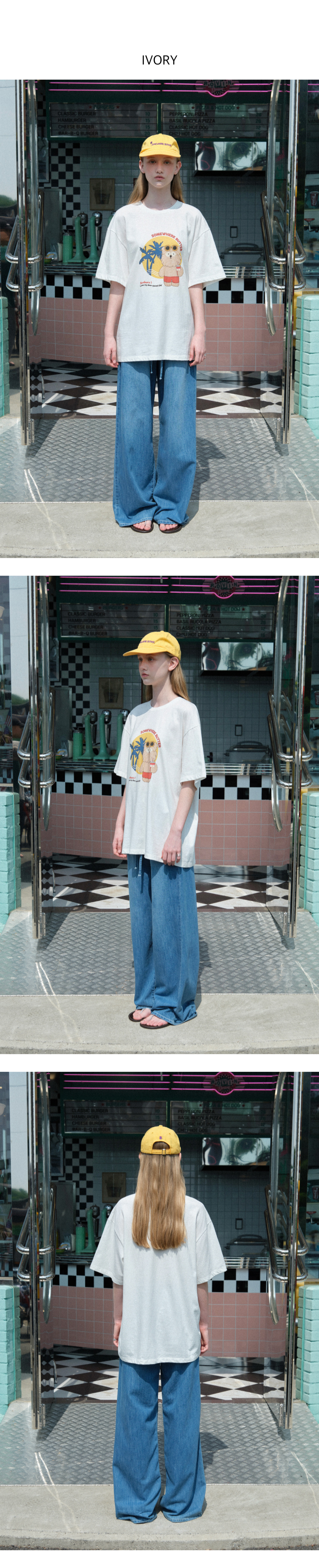 MUSINSA | SOMEWHEREBUTTER Summer Butteree Over-fit Top - 3Color