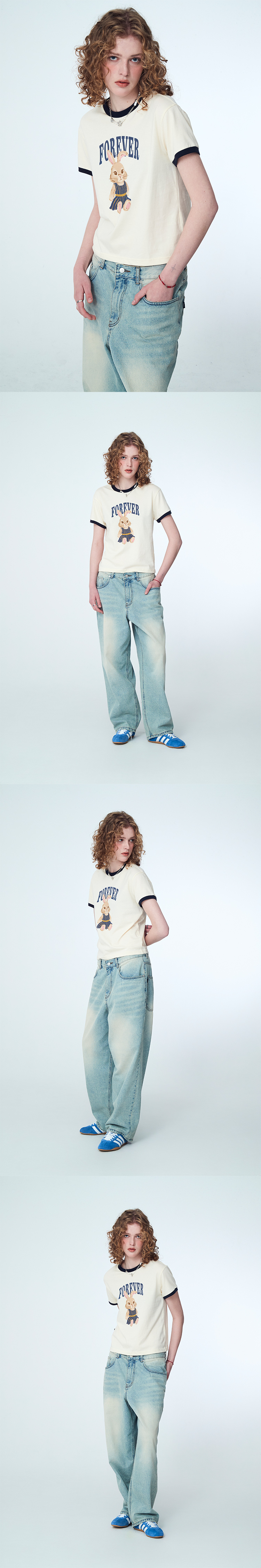 【CPGN STUDIO】25SS★ Forevernie CROP Ringer Tee MUSINSA | CPGN STUDIO Forevery CROP Ringer Tea White