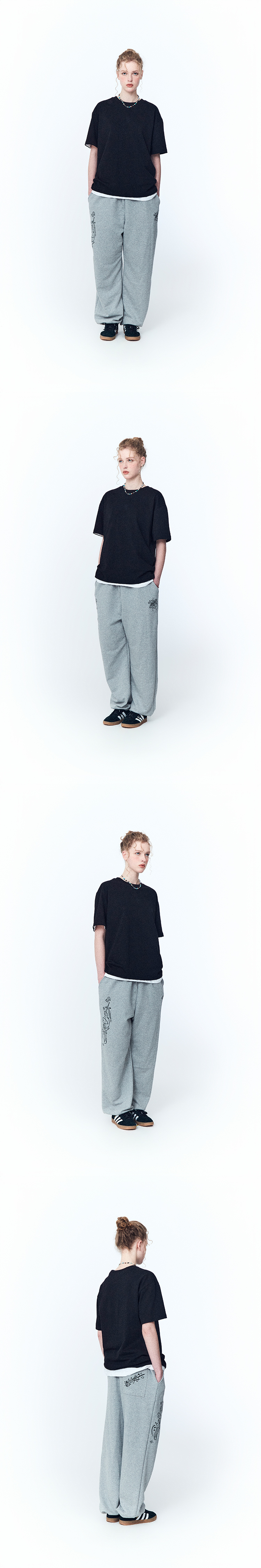 【CPGN STUDIO】25SS★ Heart Sparkle Sweatpants MUSINSA | CPGN STUDIO Heart Sparkle Sweatpants Black