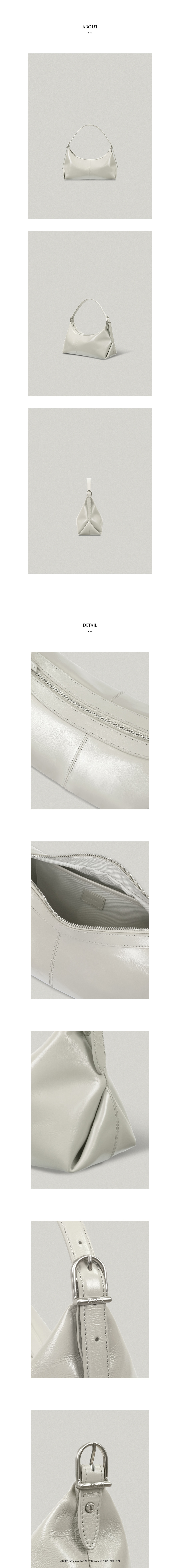 MUSINSA | FOLNUA MINI BATEAU BAG - VINTAGE [3COLOR]