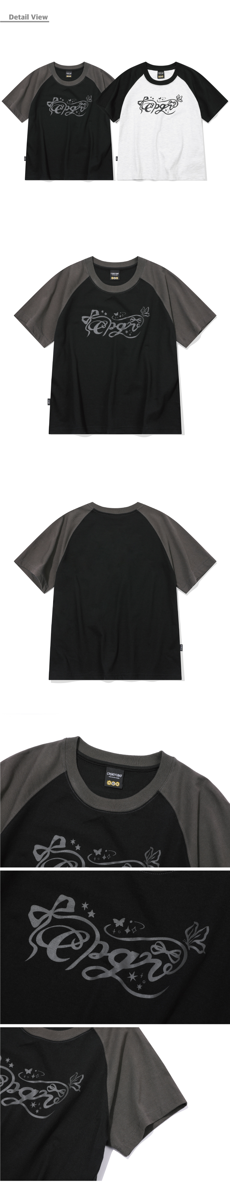 【CPGN STUDIO】25SS★ Ribbon Tail Crop Raglan Short Sleeve T MUSINSA | CPGN STUDIO Ribbon Tail Crop Raglan Short Sleeve