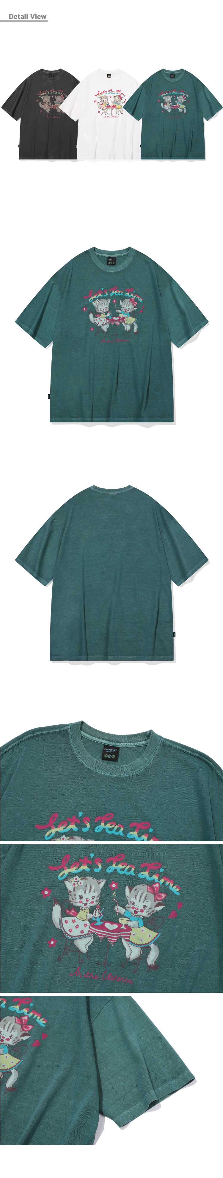 【CPGN STUDIO】25SS★ Catscats Pigment Short Sleeve Tee MUSINSA | CPGN STUDIO Catscats pigment short sleeve t-shirt