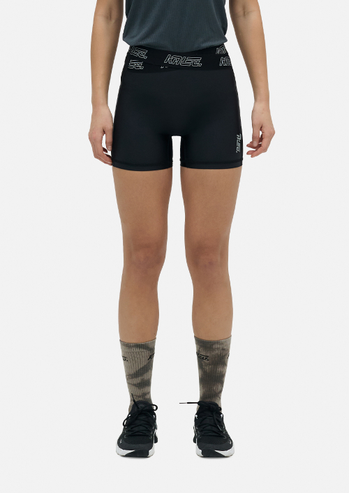 Женские короткие тайтсы Ground Breaker 3 (Black)