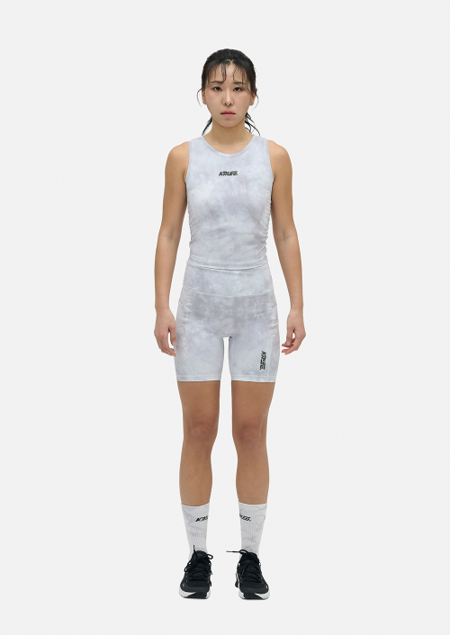 Ground Breaker 6 Короткие тайтсы женские, Light Grey