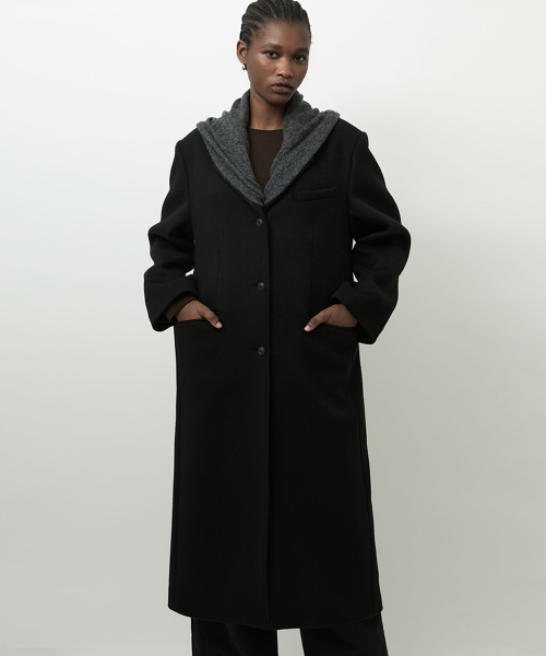 Chesterfield Coat Crow