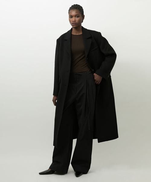 Chesterfield Coat Crow
