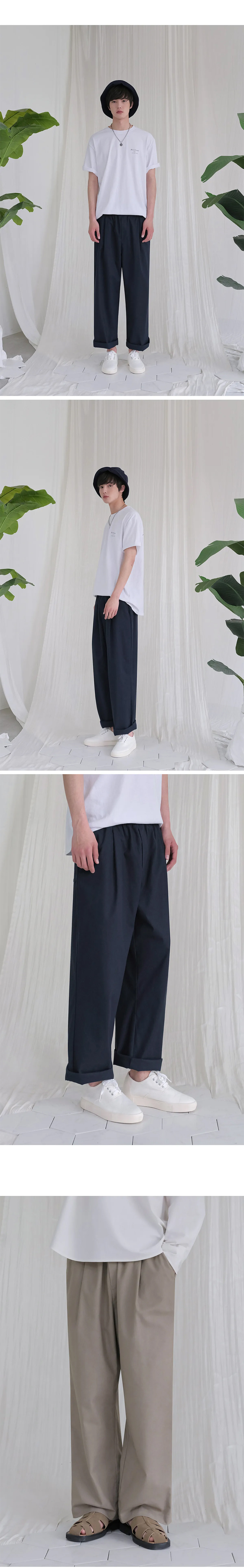 MUSINSA | AVANDRESS French Linen-Like One-Tuck Wide Pants - 7COL