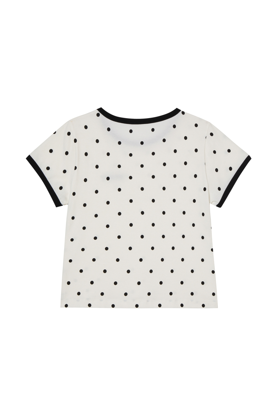DEINET DOT RINGER T SHIRTS - 4 COLORS WHITE