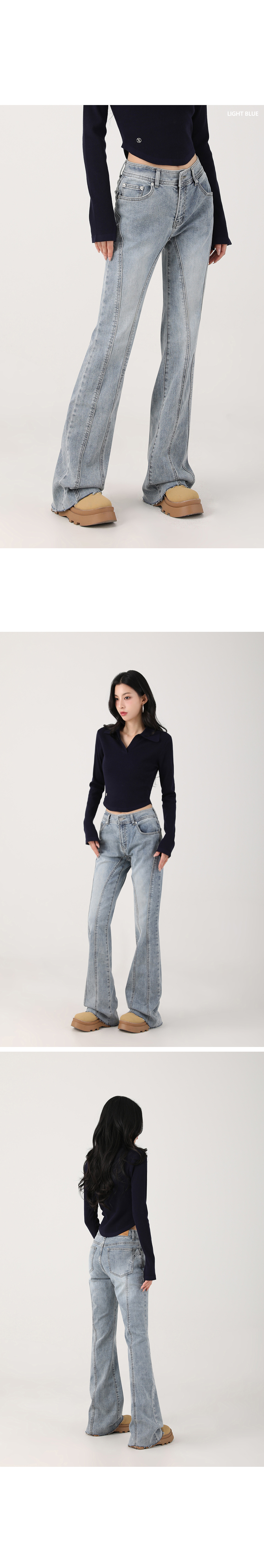 【AVANDRESS】Thin Bootscut Pants WASHING 2色 ★早い者勝ち★ MUSINSA | AVANDRESS Thin Bootscut Pants WASHING BLACK