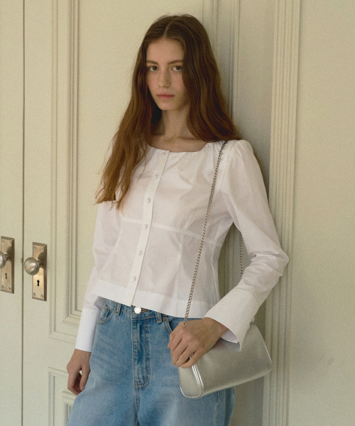 IRENE хлопковый BLOUSE_WHITE