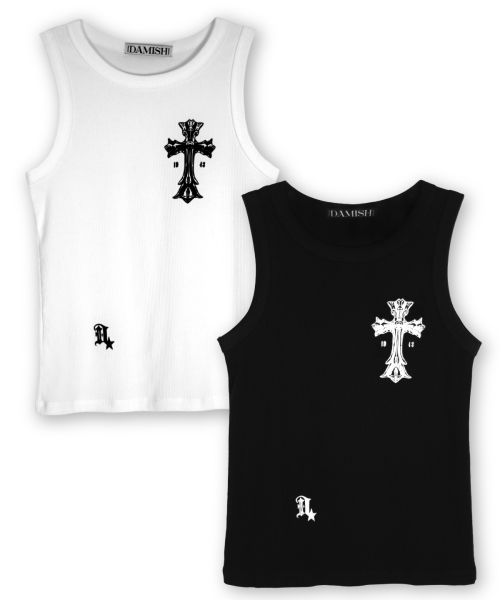 Gothic Cross топ-top_Black