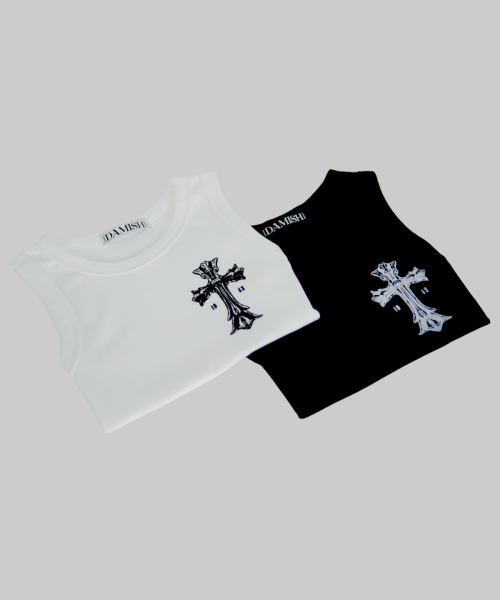 Gothic Cross топ-top_Black
