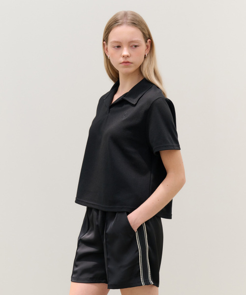 MET Поло с коротким рукавом, Black
