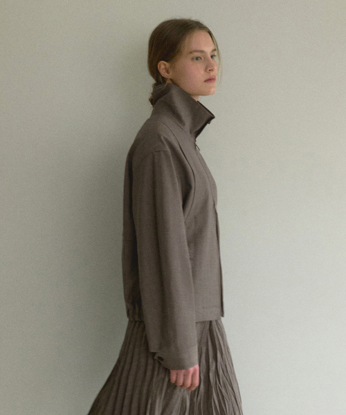 BOY BLOUSON JK_BROWN