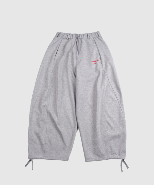Archive broderie sweat брюки (серый)