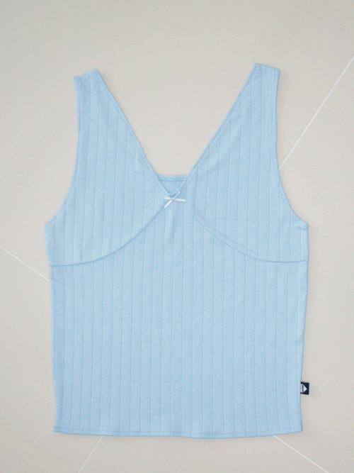 Топ без рукавов HEART PUNCH SLOW TOP, SKY