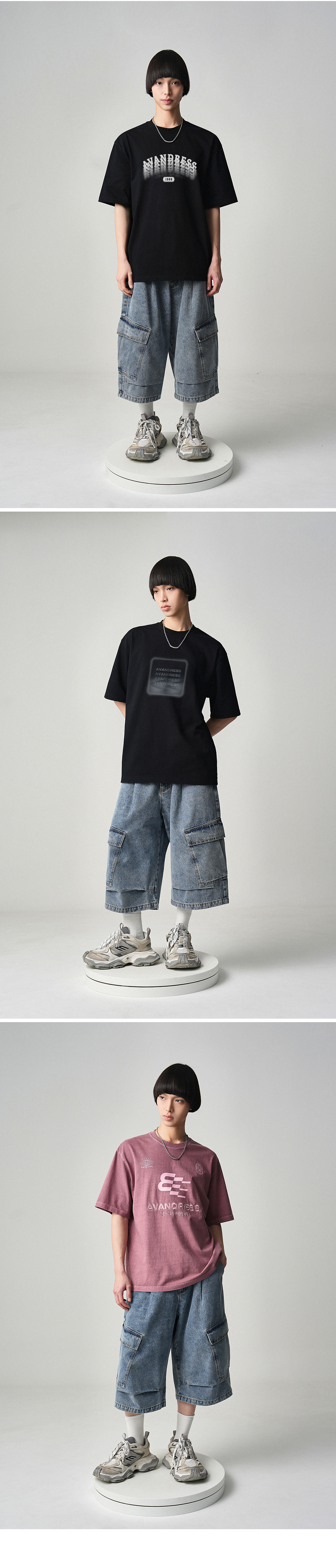 【AVANDRESS】Side Big Denim Shorts CAMO ★韓国の人気★ MUSINSA | AVANDRESS Side Big Denim Shorts CAMO
