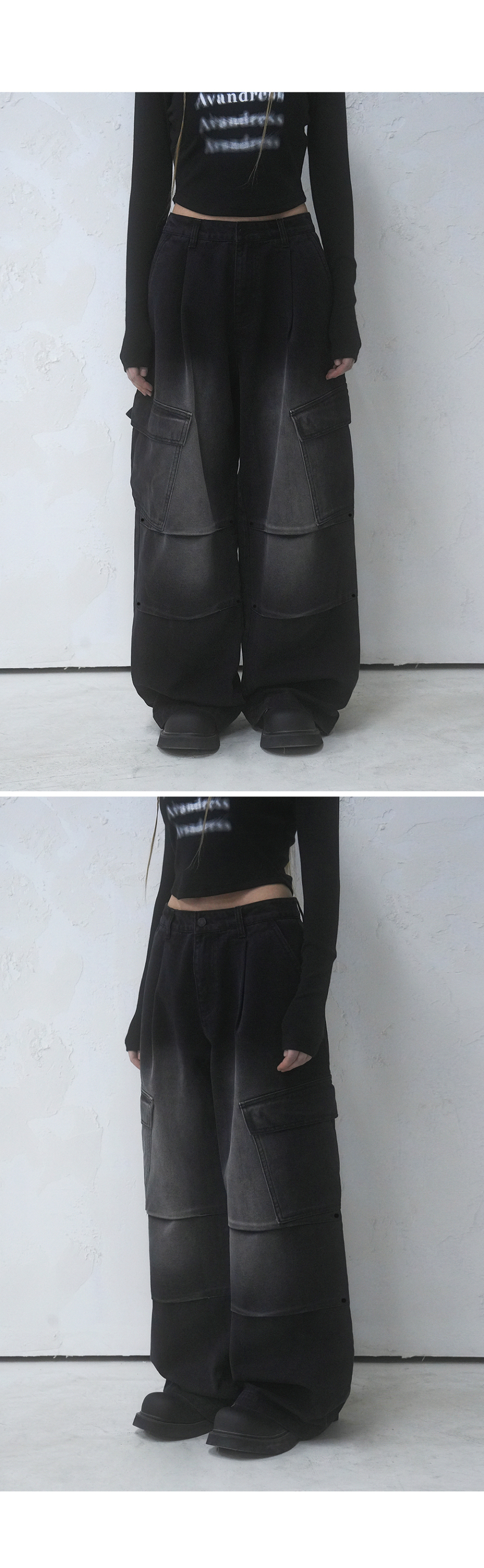 【AVANDRESS】★サイドビッグカーゴパンツ MUSINSA公式 | AVANDRESS Side Big Cargo Pants INDIGO