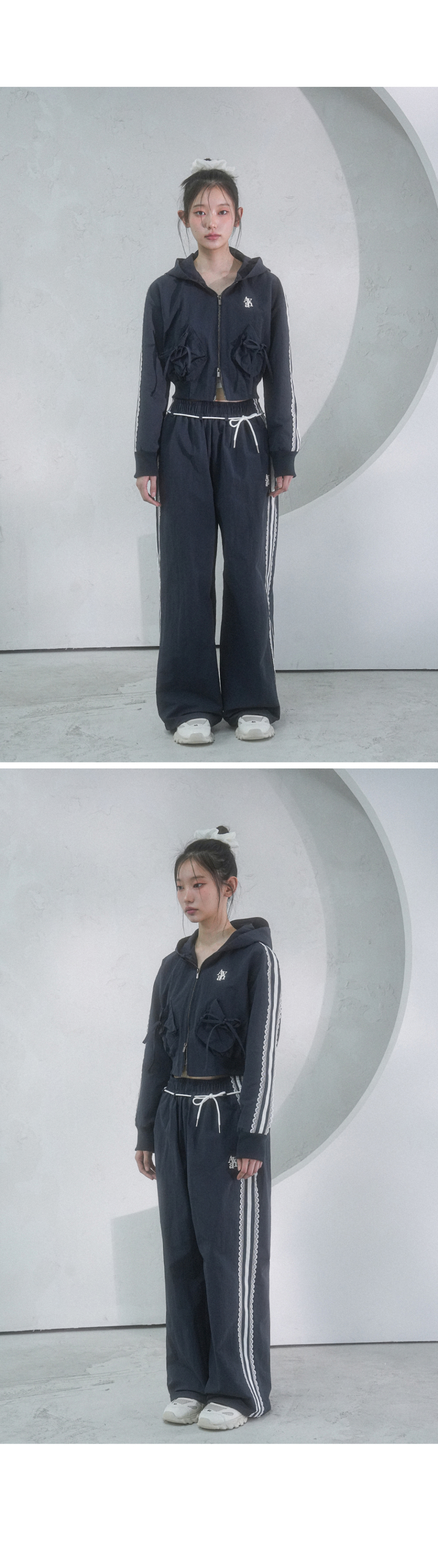 어반드레스(AVANDRESS) Race Line Wind Jumper - 4COL - 사이즈