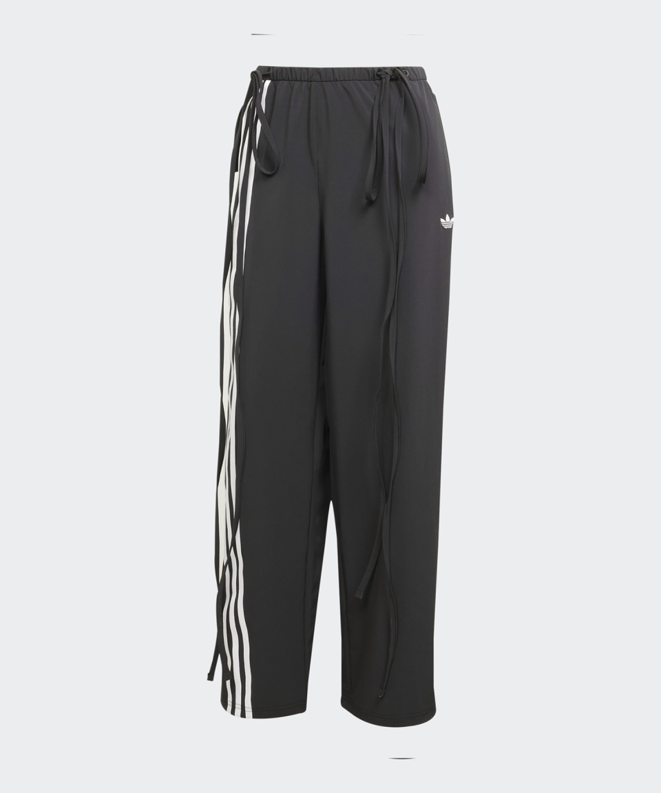 Qoo10] adidas アディダスリボンパラシュートパンツ-ブラ