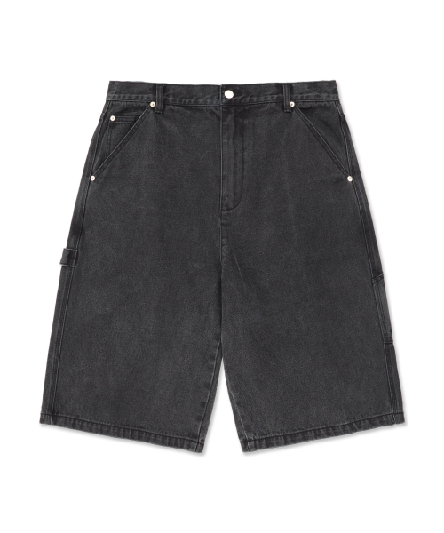 CARPENTER DENIM шорты (длинный & LOOSE посадка) серый