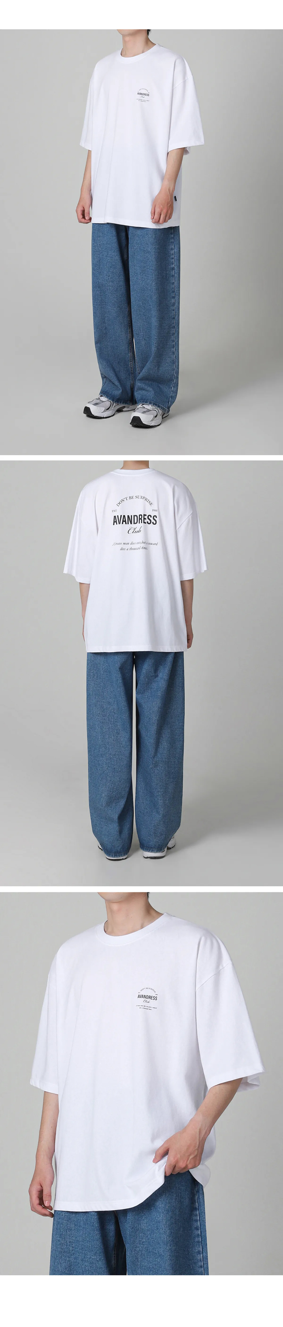 AVANDRESS★韓国★男女兼用★Dixie loosefit T-shirt - 2COL AVANDRESS☆韓国☆男女兼用☆Dixie loosefit T-shirt - 2COL