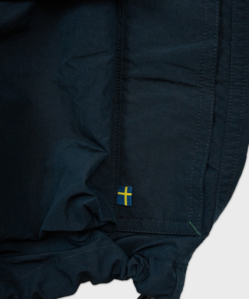 Нейлоновый жилет с капюшоном - NAVY