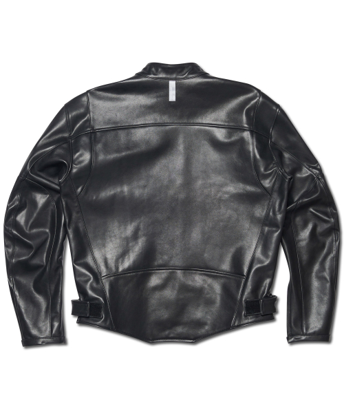 MOTO LEATHER JACKET - BLACK