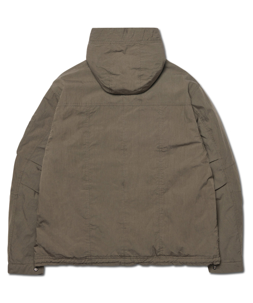 HOODED FLIGHT JUMPER - CHARCOAL