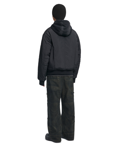 C.P THINSULATE BOMBER - BLACK