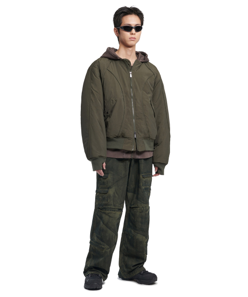 C.P THINSULATE BOMBER - KHAKI